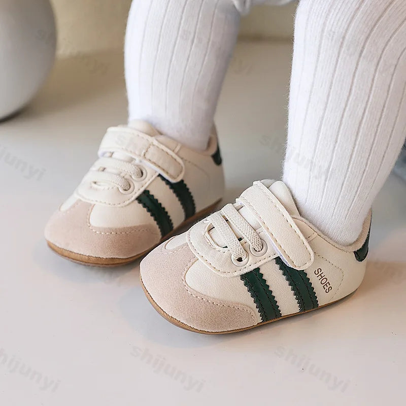 Baby Walking Shoes 2026 Spring Unisex First Walking Indoor Outdoor Toddler Shoes Comfortable Non-slip Casual Shoes 0-18 Months