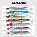 D1 Floating Minnow Fishing Lure Long Casting 120mm/20g | SAMAG