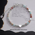 VENTFILLE 925 Sterling Silver Thai Silver Bracelet for Women Vintage Geometric Heart Love Lucky Punk Jewelry 2023 New Dropship