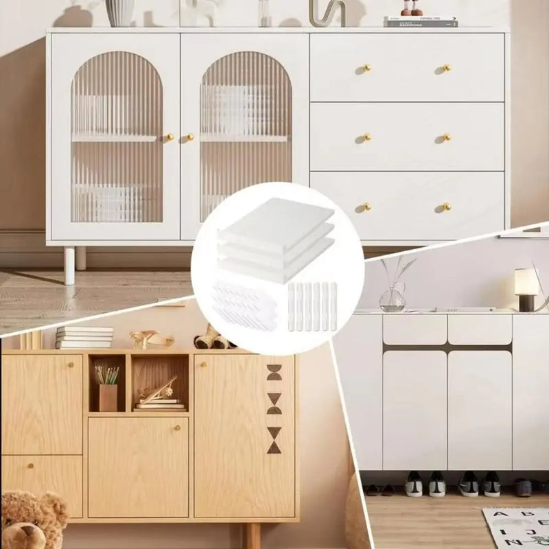 New Pull Out Cabinet Drawer Organizer Slide Plastic Storage Shelves Space Saving Rack - View 2 | SAMAG