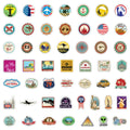 10/50/ World Landmark Stickers Graffiti for DIY Phone - View 2 | SAMAG