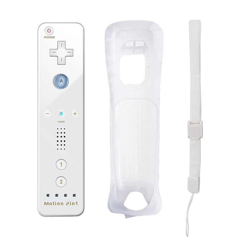 Controllers For Nintendo Wii 2 In 1 Left Right Controller Optional Motion Plus Set Game Remote Control Joystick Wireless Gamepad