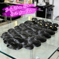20 30 32 Inch Body Wave Double Weft Human Hair Bundles Remy Hair Extensions Unprocessed Brazilian Hair 1 3 4 Weave Natural Color