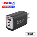 150W Type C Charger Fast Charging Phone Charger Adapter For iPhone Samsung Xiaomi Huawei EU/US/UK Plug Quick Charge Wall Charger