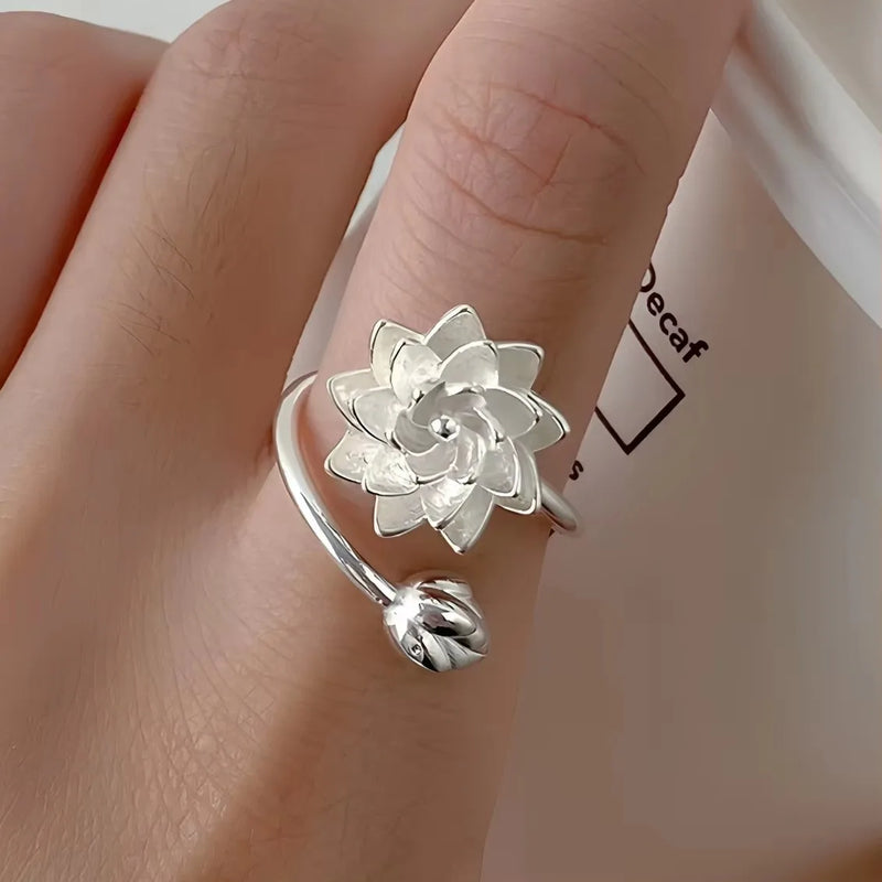VENTFILLE 925 Sterling Silver Bow Tie Open Finger Ring For Women Gift Cute Design Fashion Jewelry Gift Wholesale