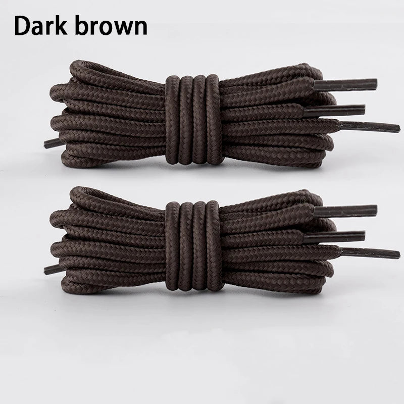 Classic Round ShoeLaces 20 Colours Durable Solid Shoelaces Sneakers Boots Shoelace rope 70cm/90cm/120cm/150cm 1Pair