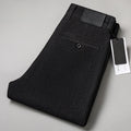 Men's Straight Leg Jeans Streetwear Blue/Black Casual | SAMAG
