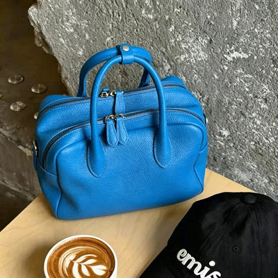 New Litchi Texture Women's Handbags PU Large Capacity | SAMAG