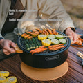 Naturehike Outdoor Tabletop Barbecue Stove High Temperature Resistant Charcoal Pot Split Storage Camping Gear Picnic BBQ Stove