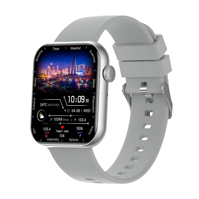 Luxury Smartwatch Health Monitor AI Voice Wireless Call Fitness Tracker Sports Smart Watch for Man Woman IOS Android Phones 2026
