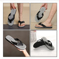 Flip-Flops For Men 2024 Summer Anti-Skid Breathable Home Outdoor Comfortable Slippers Daily Casual Men Flip-Flops Beach Slippers