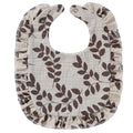 Baby Saliva Towel Muslin Cotton Infant Bibs Kids Feeding Eating Apron Boys Girls Ruffle Towel Toddler Newborn Prints Burp Cloth