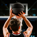 No Noise Basketball 24cm Elastic Sports Ball With Hoop | SAMAG