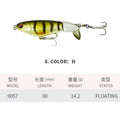 90mm 14g Rotating Tail Fishing Lures Flexible Whopper | SAMAG