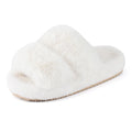 Smile PoP Classic Fuzzy Fluffy Slippers Women Winter Women Slippers Indoor Short Plush House Slippers Antiskid Flat Lady Slipper