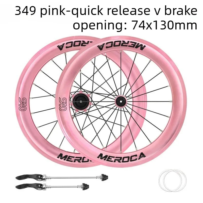 Foldable Bicycle Wheel 20 Inch 406 451 349 Small Deep Rim - View 23 | SAMAG