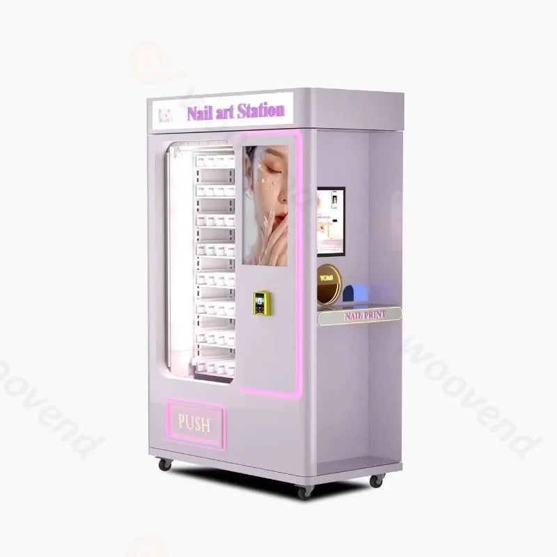 Custom Smartphone DIY Nail Printer Vending Machine with Portable Nail Printer Portable Nail Printer Vending Machine