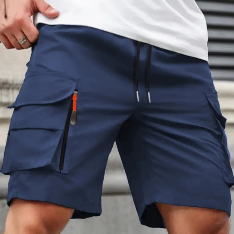 UETEEY Summer Casual Cargo Shorts Men Outdoor Travel | SAMAG