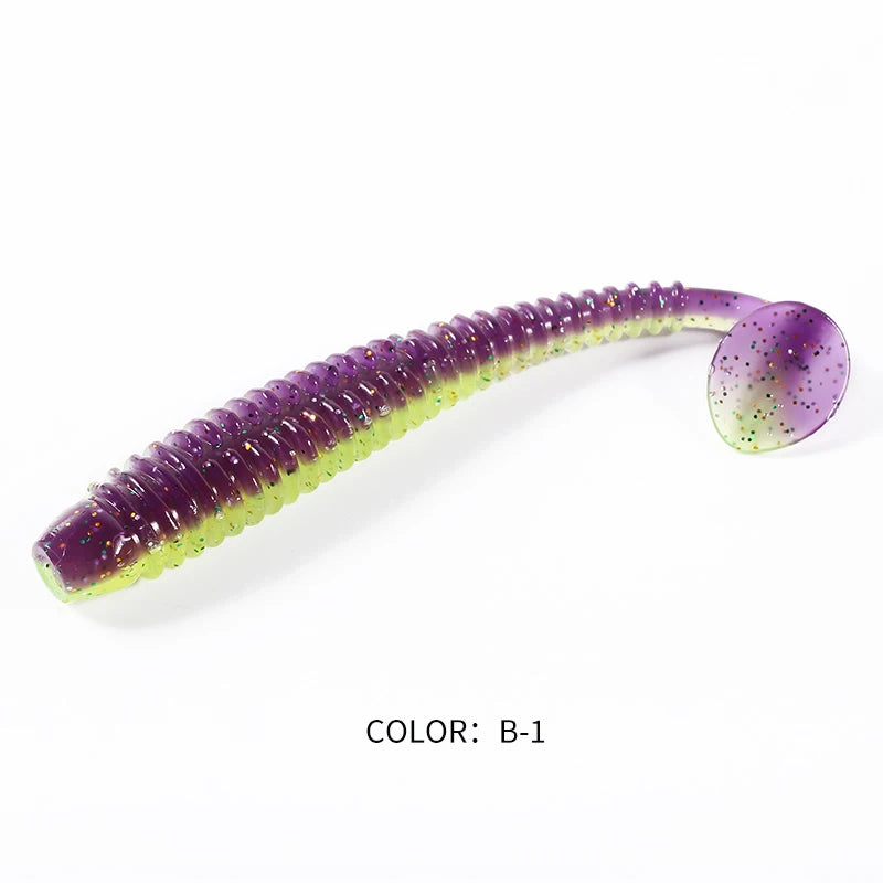 2023 Supercontinent Impact Ring Shad Fishing Lure Soft 20pcs 10pcs 6pcs Plastics Baits Swimbait Jigging Lure Artificial Baits