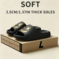 Women's Slippers Non-Slip Slides Summer Fashion Slippers Women's Sandals Outdoor Indoor Shoes Men Slides Casual Thick-sole EVA