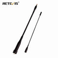Retevis RHD-771 H777 Walkie-Talkie Accessories Antennas SMA-F SMA-M HA02 VHF UHF Dual Band Antenna for Baofeng Retevis HD2