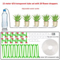 Garden Regulating Drip Irrigation Kit Automatic Watering Device 4/7mm Hose Potted Plants Watering Saving Micro Dripper