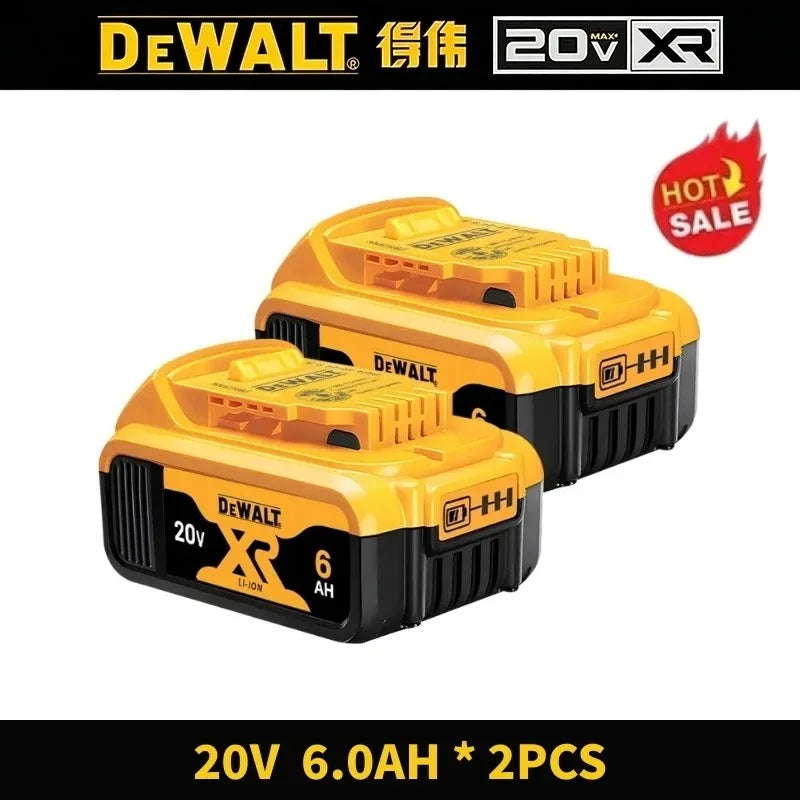 100%Original Battery Dewalt 18V 20V Power Tool Replace DCB200 Series Accessories Rechargeable Lithium - View 11 | SAMAG