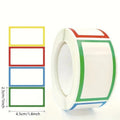 1 Roll 250Pcs Colorful Blank Handwritten Name Stickers Labels Children School Teacher Offer Stationery Sticker Water Bottle Desk