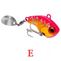 Fishing Lures Wobble Rotating Metal Vib Vibration Bait | SAMAG