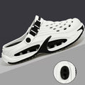 Fashion Hollow Out Thick Bottom Sports Sandals Men Eva Soft Sole Summer Clogs Sandals Men Non Slip Outdoor Driving Beach Sandles