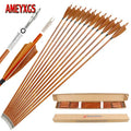 Mixed Carbon Arrows SP500 31.5" Inset Nock 4inch Brown | SAMAG