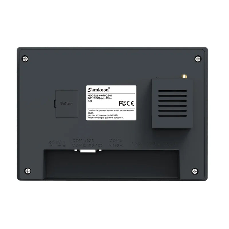 Samkoon 7" HMI Touch Panel IoT Function Wifi 4G Optional Modbus RTU TCP Protocol