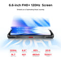 Global Version DOOGEE S118 Pro 5G Rugged Phone Dimensity 7050 10800mAh Battery 6.6'' FHD 120Hz 8GB RAM 512GB ROM Cell Phone NFC