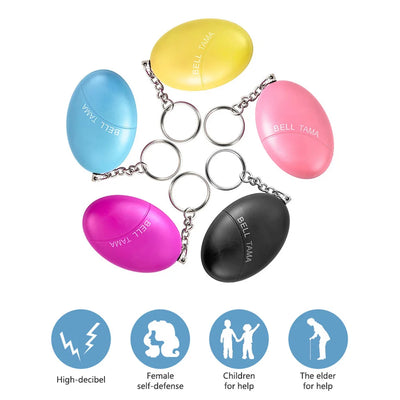Personal Alarm Keyring for Women/Elder, Pocket 120db Loud | SAMAG