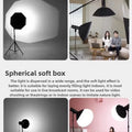 50cm 65cm 70cm 90cm Softbox with Bowens interface Light Box Photo Soft Light Box For Professional Photography Photo Studio