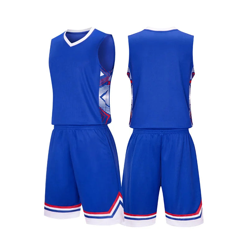 Adult Kid Basketball Jersey Youth Quick-drying Breathable Unisex Team Training Uniform Shirt Sportswear Child Tracksuit Outfit