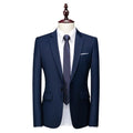 22 Color Men's Suit Jacket, Single Button V-neck Dress Coat Black Blue Red Slim Blazer Asian Size Terno Masculino, M-5XL 6XL