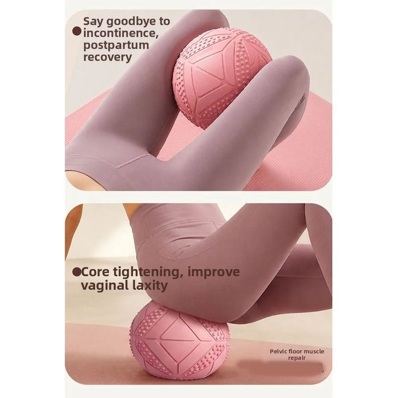 25 CM Abdominal Pressure Ball Anti Burst Slip Resistant Yoga Pilates Ball Inflatable Thickened Fitness Balance Ball Home Gym