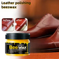 LOORSAN 80ml New Universal Beeswax Shoe Polish Kit - Quick Shine, Deep Nourishment, All Colors, Easy, Long-lasting Protection