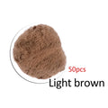 50pcs/20pcs Sample Order Five Colors Nylon Hairnets Invisible Soft Elastic Lines Hair Net