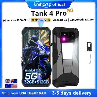 【Ships from US】Unihertz Tank 4 pro 8849 Smartphone | SAMAG
