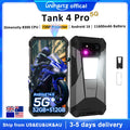 【Ships from US】Unihertz Tank 4 pro 8849 Smartphone Android 16 with 720P Projector 5G AI Dimensity 8300 3K AMOLED 11600mAh 120W