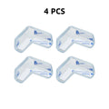 safety Baby Safety Silicone Table Corner Protector Furniture  Protection Cover Transparent Children Anti Collision Edge Guards