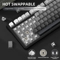ATTACK SHARK X85 Wireless Mechanical Gaming Keyboard,TKL 82 Keys,Gasket Structure,Knob,RGB Hot Swappable Custom Keyboard