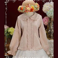 Japanese Lolita Style Lace Ruffles Blouses Summer Women - View 12 | SAMAG