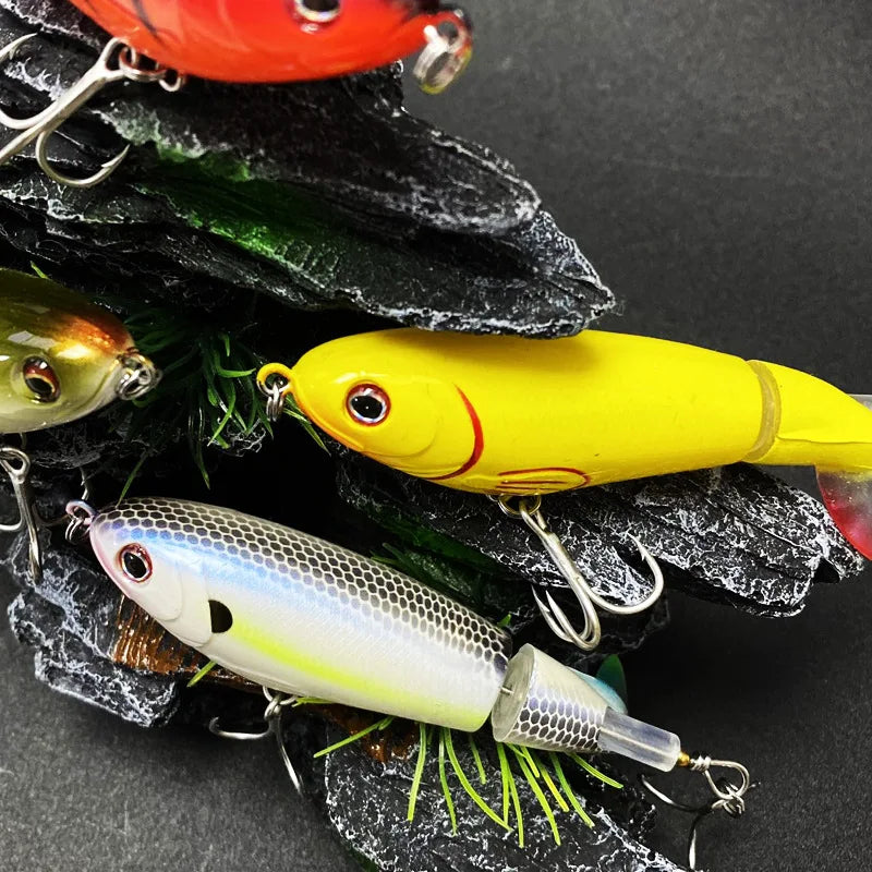90mm 14g Rotating Tail Fishing Lures Flexible Whopper | SAMAG