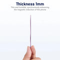 2 Pcs For Magsafe Magnetic Plate Ring  For iPhone Metal Sticker Support Wireless Charger Metal Plate Sheet for Magnet Car Holder