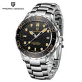 PAGANI DESIGN Luxury Automatic Watch For Men AR Sapphire crystal 100M Waterproof Diving Sport Mechanical Wristwatch Men 2026 New