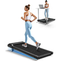 Compact Desk Exercise Treadmill, 6% Manual Tilt, 0.6-3.8 | SAMAG