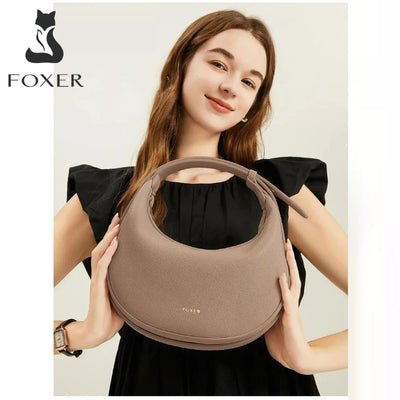 FOXER Brand PU Leather Women's Shoulder Bag Fashion | SAMAG